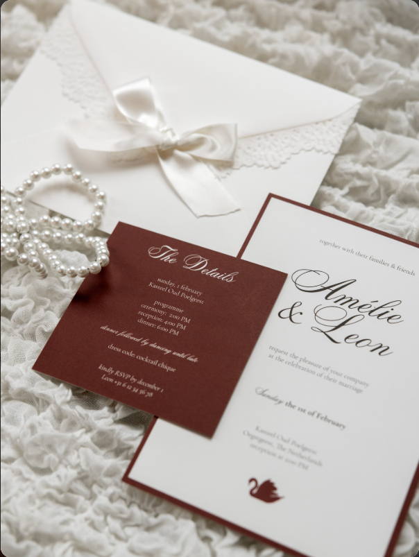 the swan collection close-up