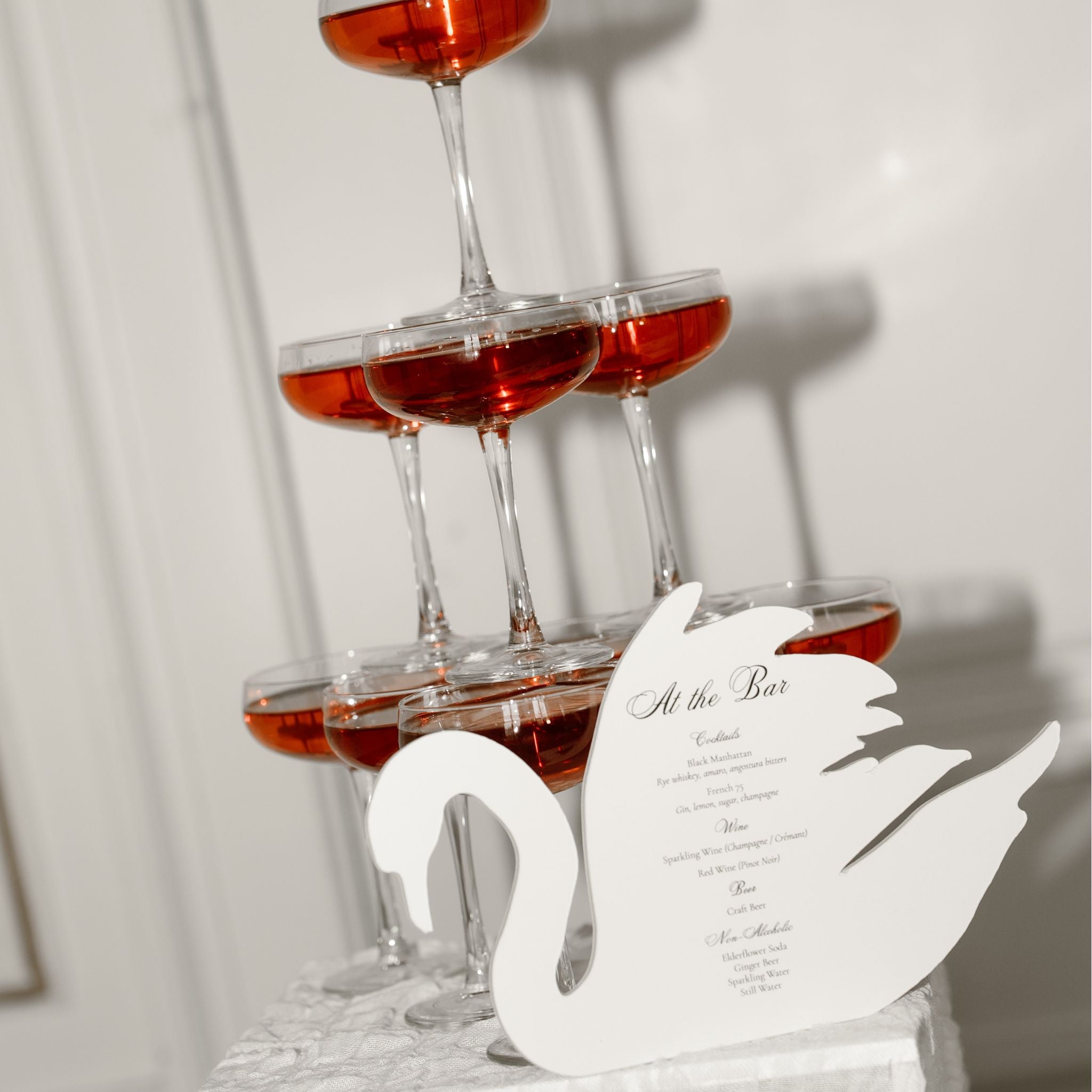 The Swan Signature - Bar Sign