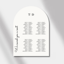 seating chart luminous noir off white